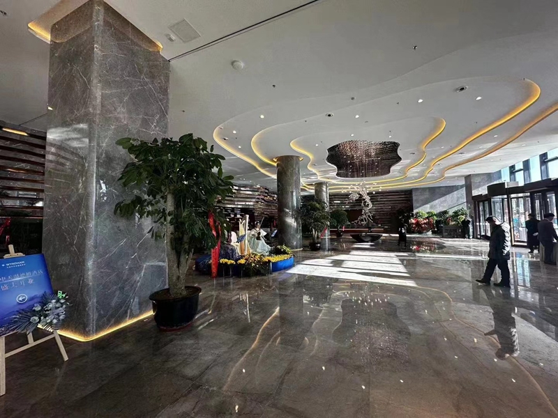 Panda white marble project